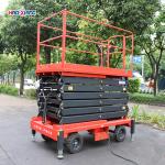 Outdoor Portable Scissor Lift Platform For Elevated Work Environments
