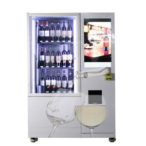 Wholesale Refrigerator Champagne Vending Machine Smart Combo Age Verification from china suppliers