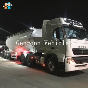 Wholesale Mechanical Suspension 4 Axles 45M3 Cement Tanker Trailer from china suppliers