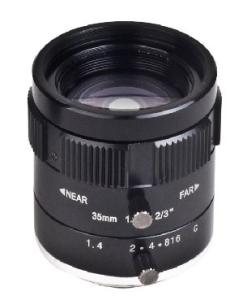Wholesale 1&quot; 35mm C mount 5 Megapixel Manul Iris Lens from china suppliers