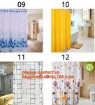 EU and USA best choose and fashionable priting YOUR LOGO shower curtain, bath