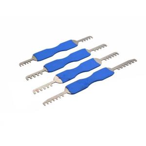 Wholesale diy locksmith tools universal Double Sided PadLock picks 4-piece set high tech from china suppliers