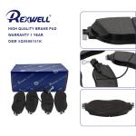 New Genuine OEM 5Q0-698-151-K Ceramic Front Brake Pads W/Sensor Brake Systems