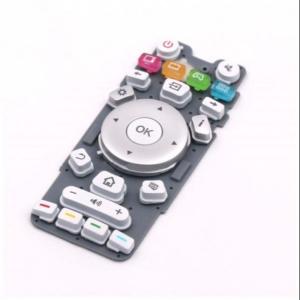 Wholesale Remote Control 30 To 80 Shore A Custom Silicone Rubber Keypads from china suppliers