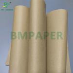 Wood Pulp High Strength 60g 80g Brown Kraft Paper Roll For Paper Bags