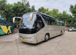 Long Distance Buses Double Doors 46 Seats 11 Meters Luxury Interior Decoration