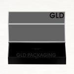 Magnetic Closure Grey Wine Gift Packaging Boxes With Hinged Lid