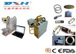 Computerized Tabletop Fiber Laser Marking Machine 50~180mm Marking Range 20W 30W