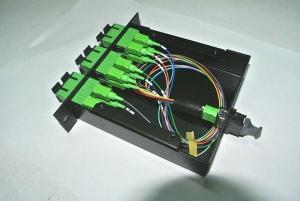 Wholesale MPO Fiber Optic Cassette High Density Singlemode ABS Material from china suppliers