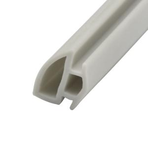 Wholesale 200M Roll PVC Rubber Strip Light Grey wardrobe door seal strip from china suppliers