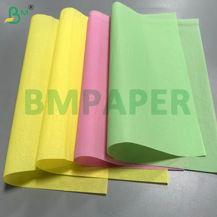 38gsm 40gsm Green Yellow Easy Slip Paper For Cup Caking Making 8.5 x 11inch  