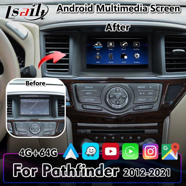 Lsailt Android Carplay Video Interface Car Multimedia Screen for Nissan
