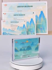 Wholesale T Shape Acrylic Tabletop Sign Holders 8.5 x 11 from china suppliers