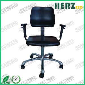 China 360 Degree Adjustable Swivel ESD Anti Static PU Foam Chair With Lifting Armrest on sale