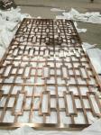 Colored Metal Laser Cut Panels stainless steel partitions For Sunshades Louver