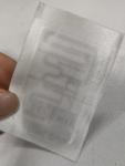 Sewing UHF RFID Clothing Tag Nylon Fabric With Long Range 860-960Mhz