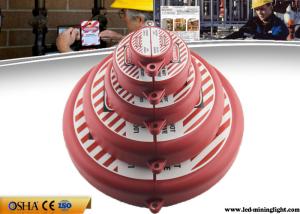 Wholesale 6.5 Inch - 10 Inch Diameter Valve Lock Out With Padlocks ABS Material from china suppliers