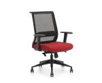 Adjustable Swivel Mesh Office Chairs , Meeting Room Sliding High Back Executive