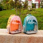 ODM Transparent Breathable Pet Dog Cat Travel Backpack