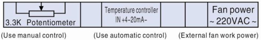 CKA40KW 3 Phase Thyristor Power Controller , CUL Scr Electronic Voltage Regulator
