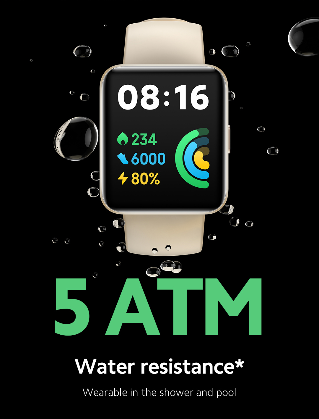 Global Version Xiaomi Redmi Watch 2 Lite AMOLED Screen SmartWatch Blood Oxygen Heart Rate GPS Mi Watches