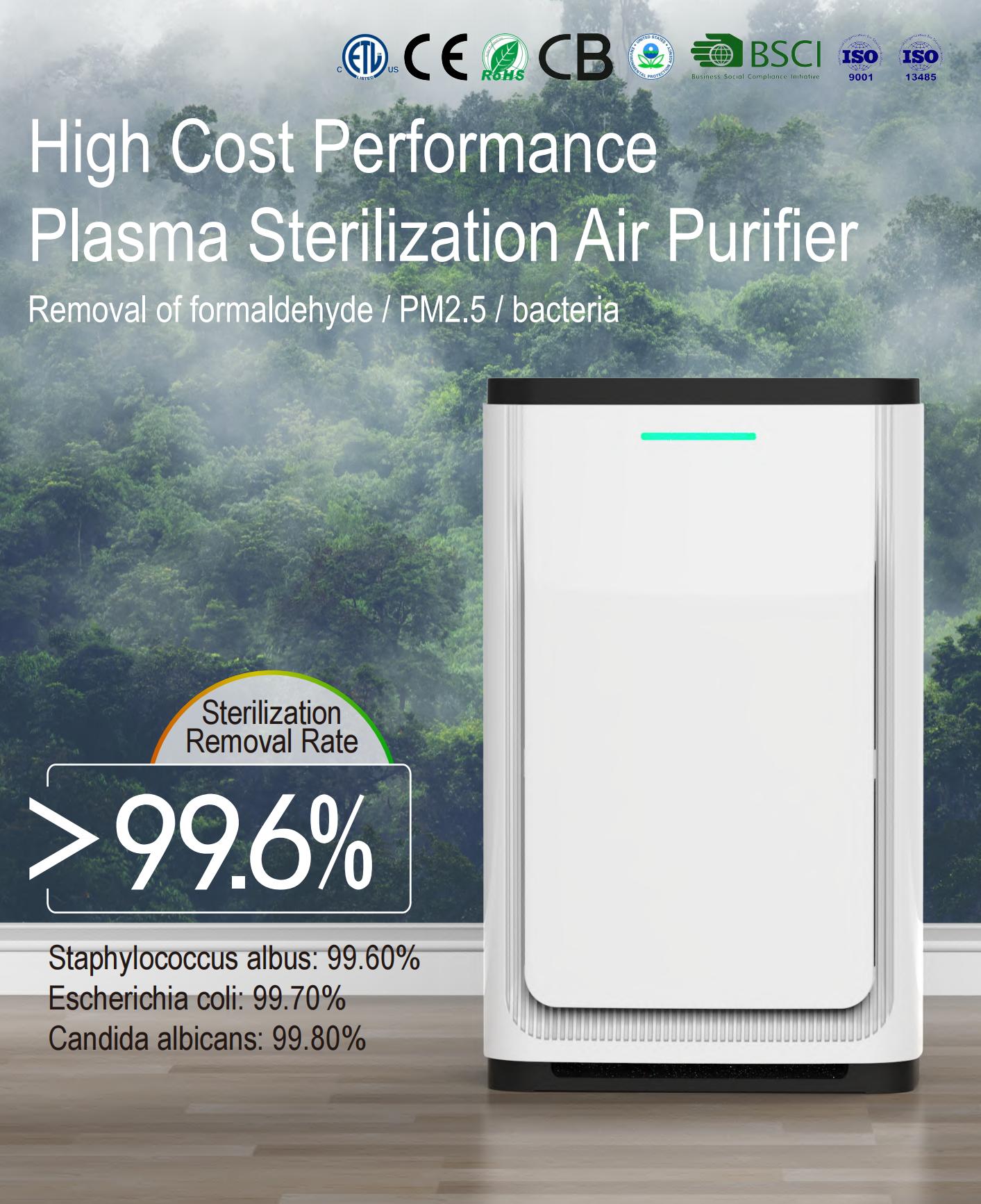 Homefish 350m3/H UVC Luftreiniger Commercial Smoke Purifier 3 Gear