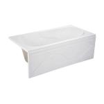 CUPC Approved Alcove Acrylic Stand Alone Tub Removeable Custom