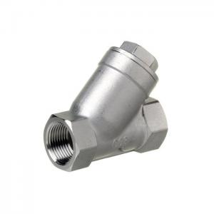 China NPT SS Y Type Strainer Filter High Pressure Y Strainer Screwed End on sale