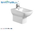 Africa design white ceramic toilet bidet 545*370*370 mm for hotel