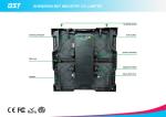 Super Slim Aluminum P4.81 SMD2121 Black LEDs Rental LED Display For Concert Show