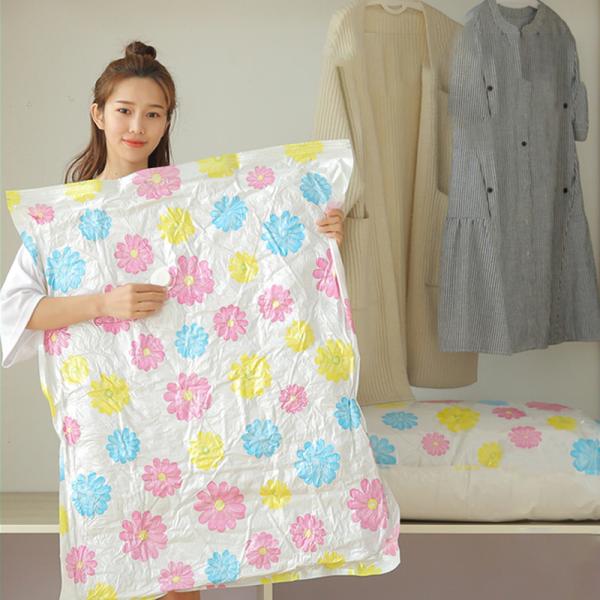 Room Space Selection Support Clear Vacuum Sealing Bags for Comforters Blankets