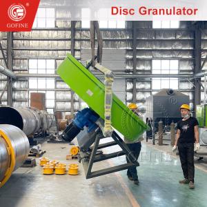 Wholesale 1-2 T/H Disc Organic Fertilizer Granulator For Wet Granulation from china suppliers