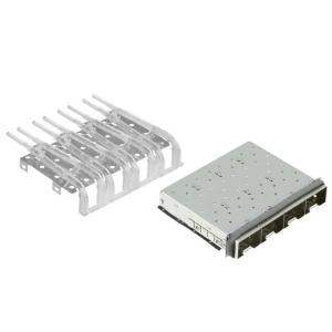 Wholesale 2227729-1 ZSFP+ Cage Assembly Ganged 1x4 Port Connector External Springs EMI Enhanced from china suppliers