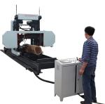 Portable band sawmill,woodworking Horizontal band saw,electric band saw