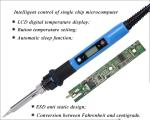 125cm Wire 80W D02S Digital Display Soldering Iron
