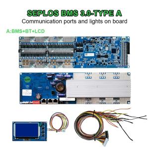 Wholesale 24V 48V 100A 200A Home Energy Storage System BMS Blue Tooth RS485 CAN BMS In EU Warehouse from china suppliers