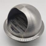 4 inch Thick Stainless Steel Ducting Stainless Steel Round Kitchen Wall Cap Air