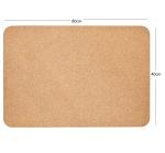 80x40cm Cork Desk Pad Nonslip Waterproof Office Desk Protector