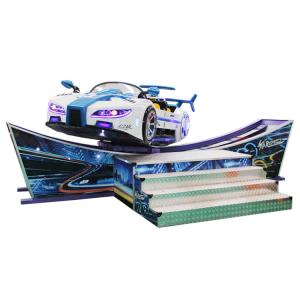 Wholesale Double Wave Flying Car Ride , Indoor Amusement Park Rides Movable Type from china suppliers