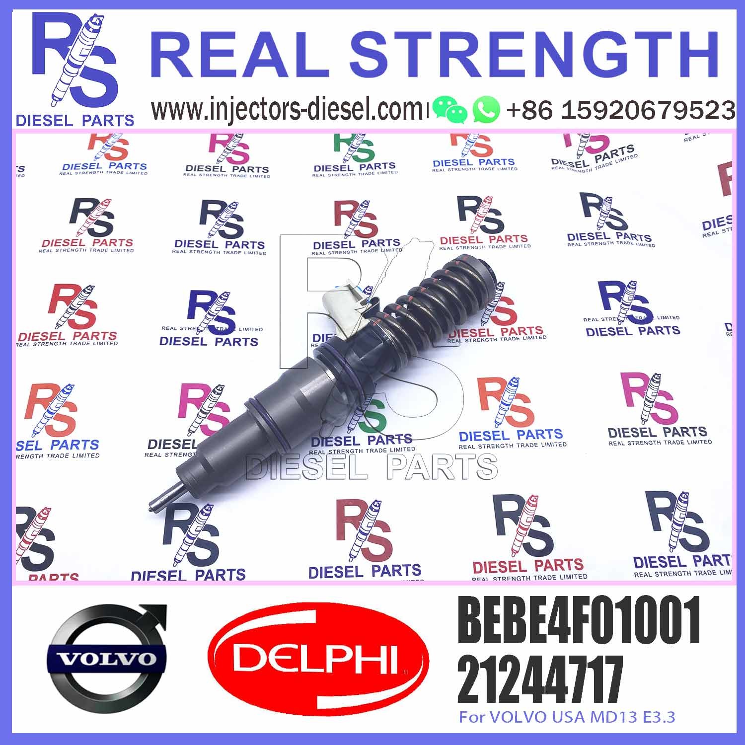 common rail injector 21244717 BEBE4F01001 for V-O-L-V D13 engine diesel injector nozzle 21244717 BEBE4F01001 85003109
