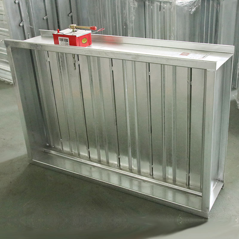 Rectangular Duct Connection System Fire Dampers Easy To Install