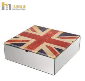 Wholesale Customized Pattern Antique Mirror Jewelry Box Bracelet Organizer Classic from china suppliers