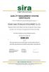 Beijing YANXA Technology Development Co., Ltd. Certifications