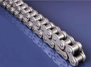 Short Double Pitch Roller Chain , Precision Ss Conveyor Chain B Series