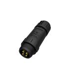 Nylon PA66 Waterproof IP67 M14 5 pin Circular Connector Assembly Type