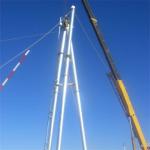 10KV - 750KV Steel Substation Steel Structures for Power Transformer Substation