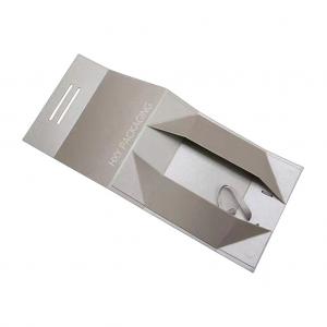 Wholesale Cardboard Luxury Gift Box Foldable Magnetic Closure With Hinged Lid from china suppliers