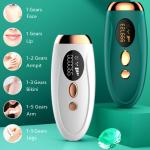 24W Green Handheld Laser Hair Removal Device , IPL Hair Remover Portable