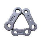 Closed Die Forging Process Custom Carbon Steel Axle Torsion Arm For RV Trailer