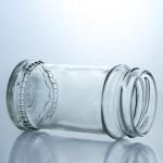 Unique Design 100ml 300ml 500ml Country Honey Glass Jar with Lid Clear Glass